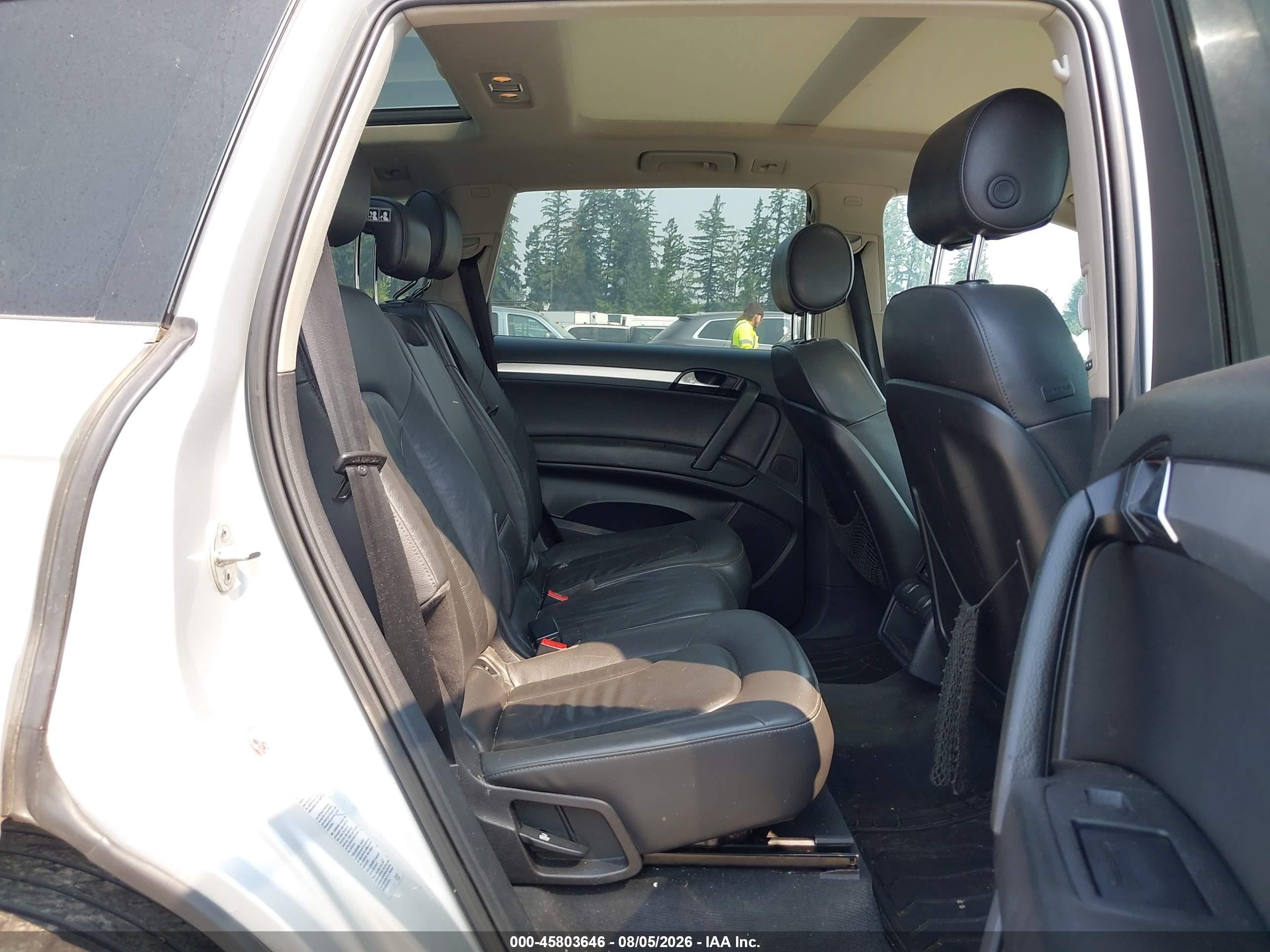 2009 Audi Q7 3.6 Silver vin: WA1AY54L69D018551