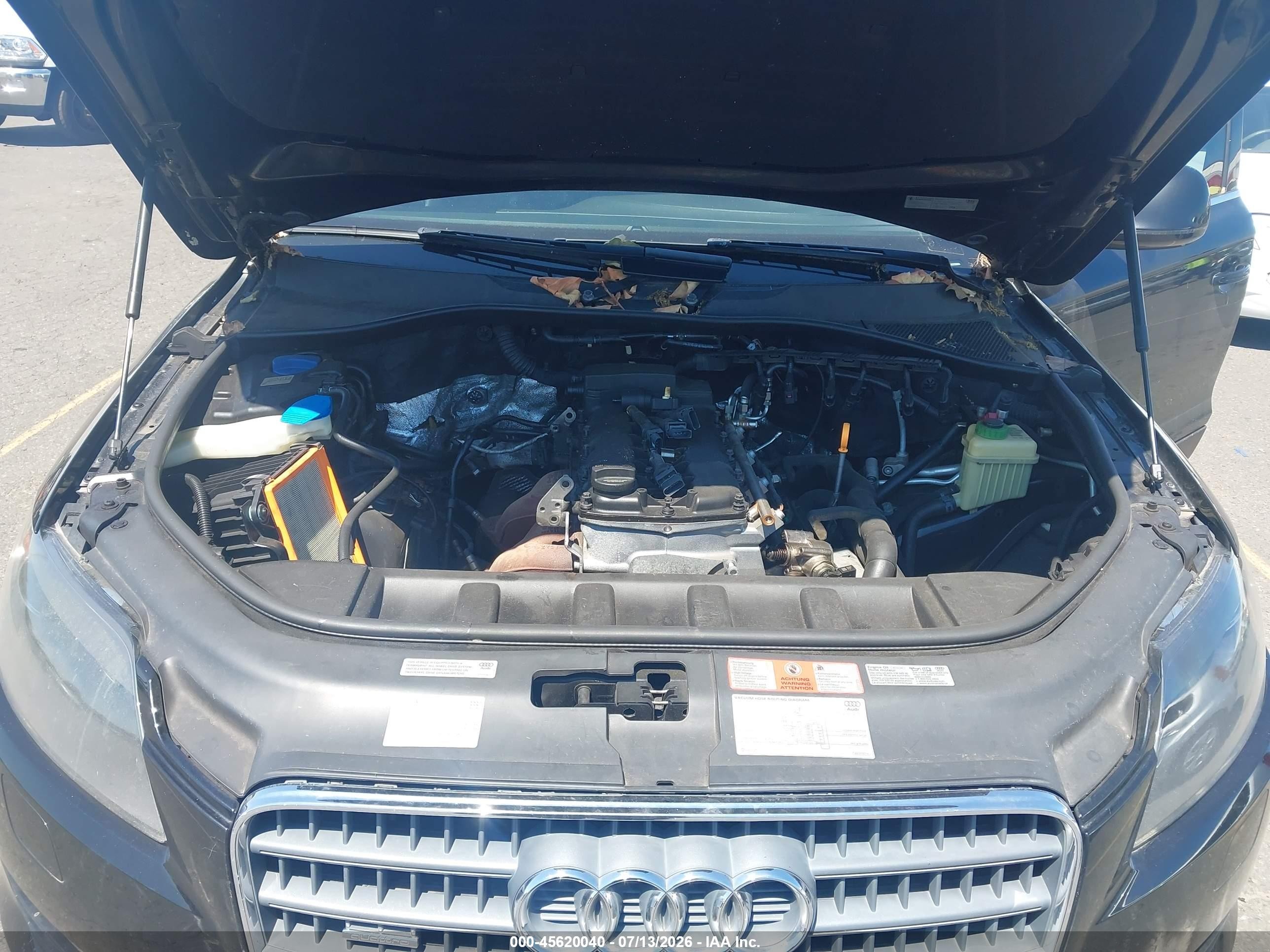 2009 Audi Q7 3.6 Premium Gray vin: WA1AY74L09D021344