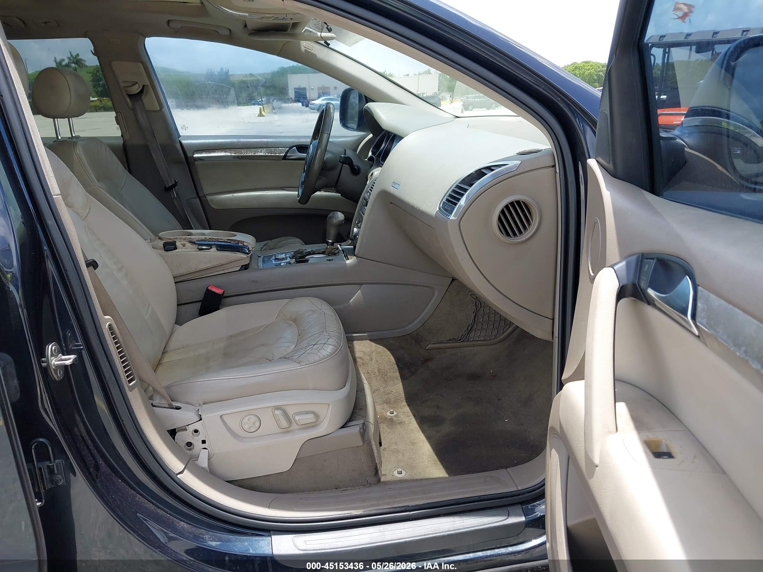 2008 Audi Q7 3.6 Blue vin: WA1AY74L18D029564