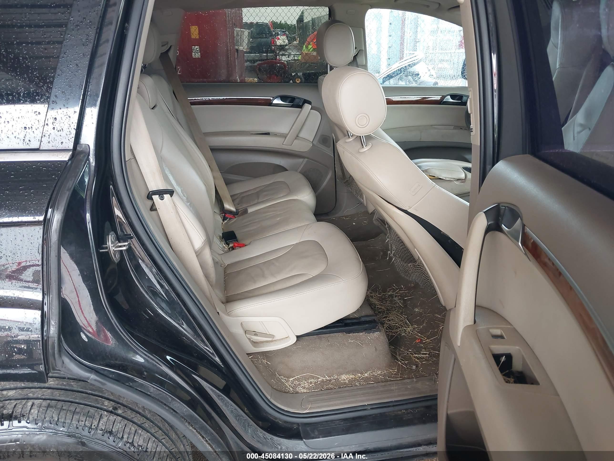 2009 Audi Q7 3.6 5 Passenger/3.6 Premium Black vin: WA1AY74L29D017439