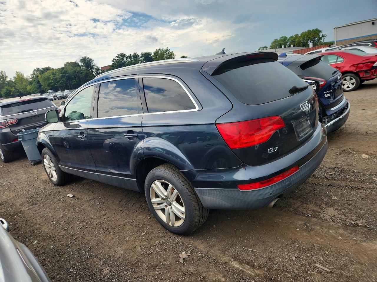 2009 Audi Q7 3.6 Quattro Синий vin: WA1AY74L39D014467