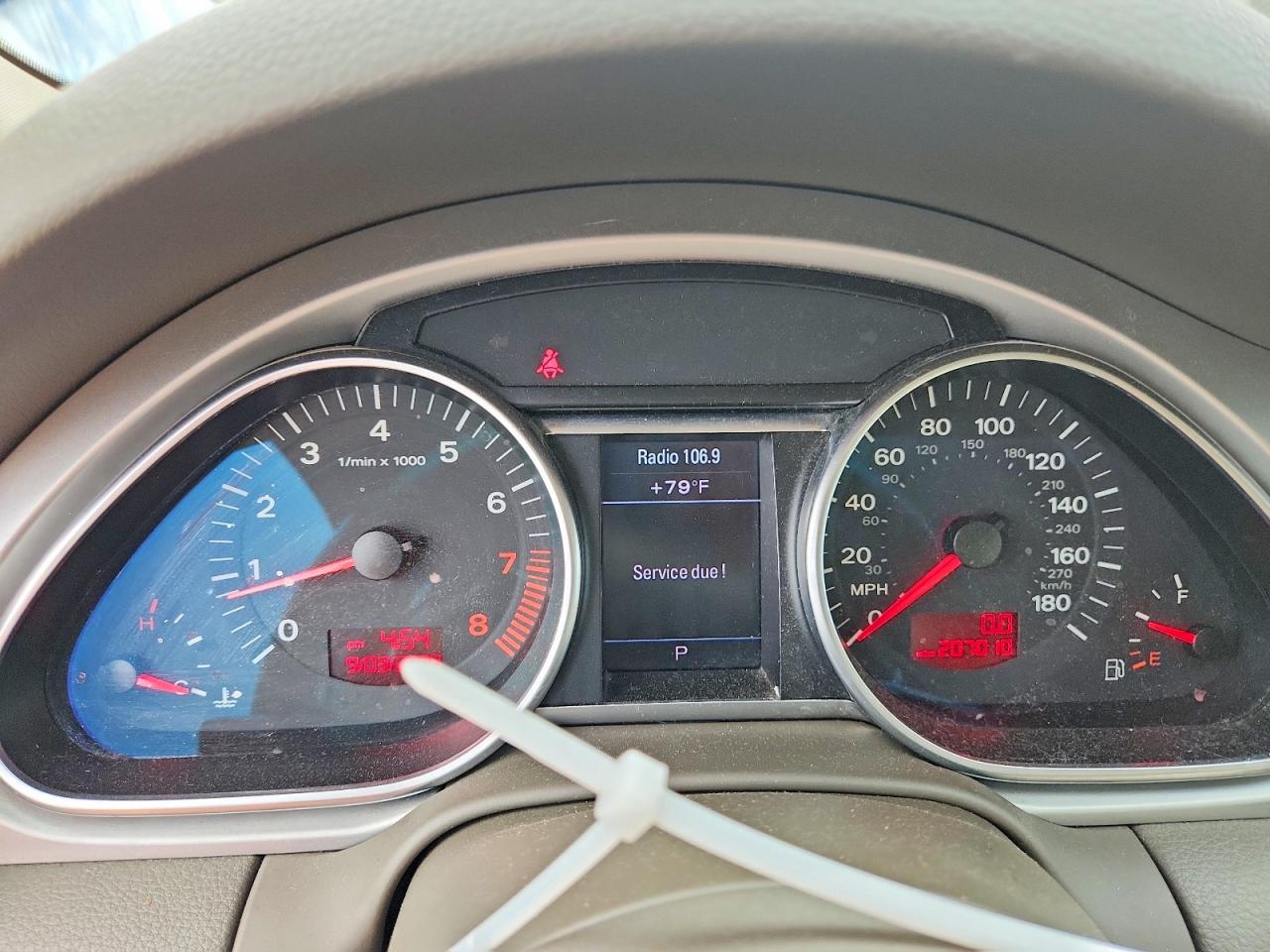2009 Audi Q7 3.6 Quattro Синий vin: WA1AY74L39D014467
