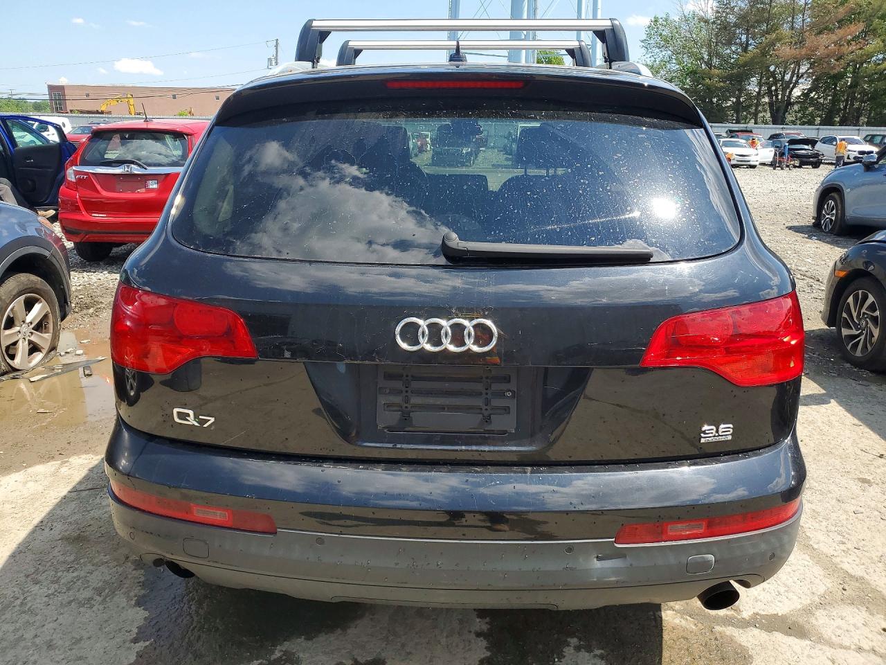2009 Audi Q7 3.6 Quattro Black vin: WA1AY74L49D017622