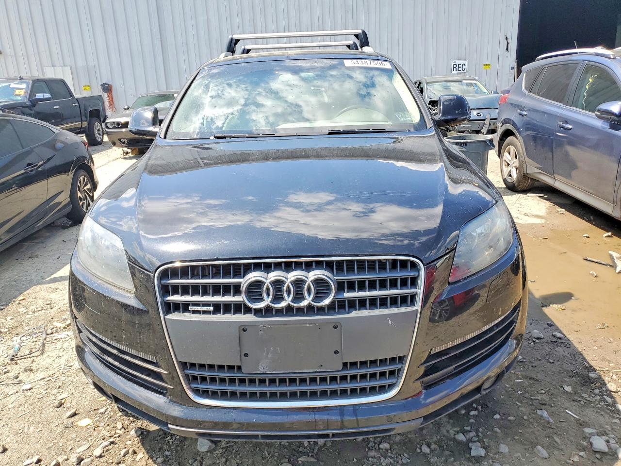 2009 Audi Q7 3.6 Quattro Black vin: WA1AY74L49D017622