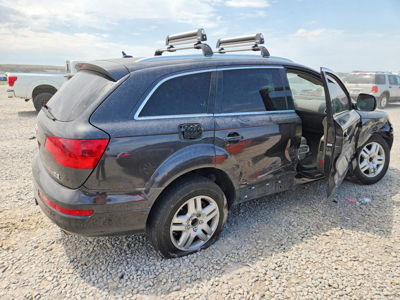 2009 Audi Q7 3.6 Quattro Серый vin: WA1AY74L49D025445