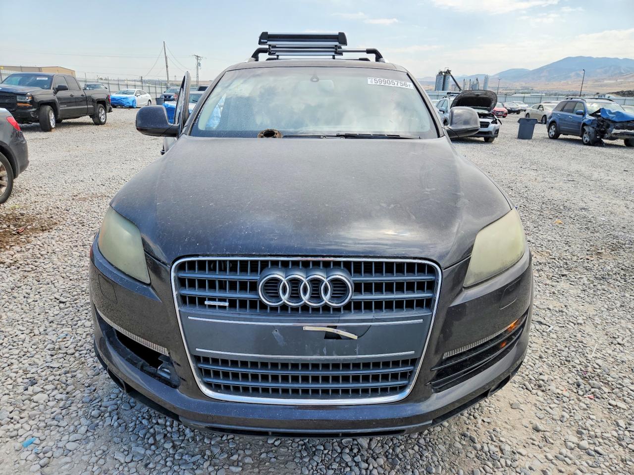 2009 Audi Q7 3.6 Quattro Серый vin: WA1AY74L49D025445