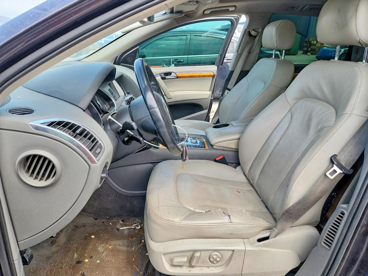 2009 Audi Q7 3.6 Quattro Серый vin: WA1AY74L49D025445