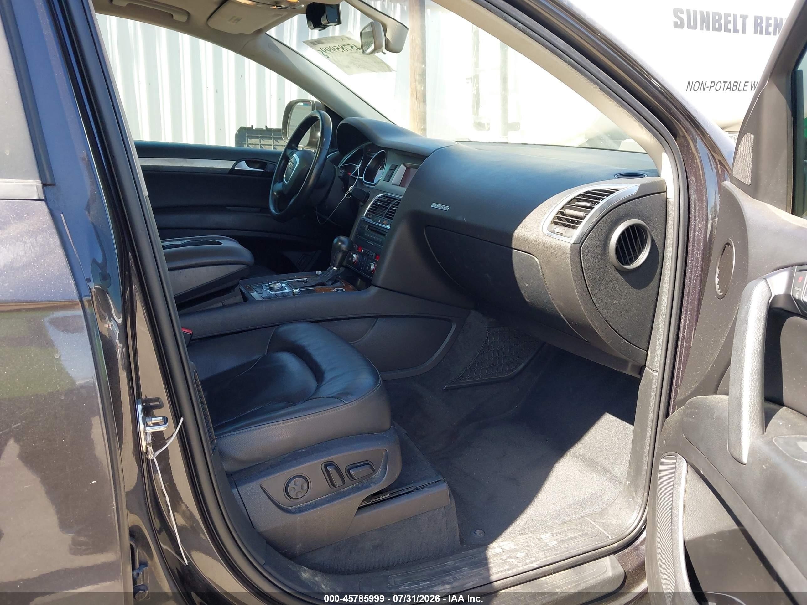 2009 Audi Q7 3.6 5 Passenger Gray vin: WA1AY74L49D029141