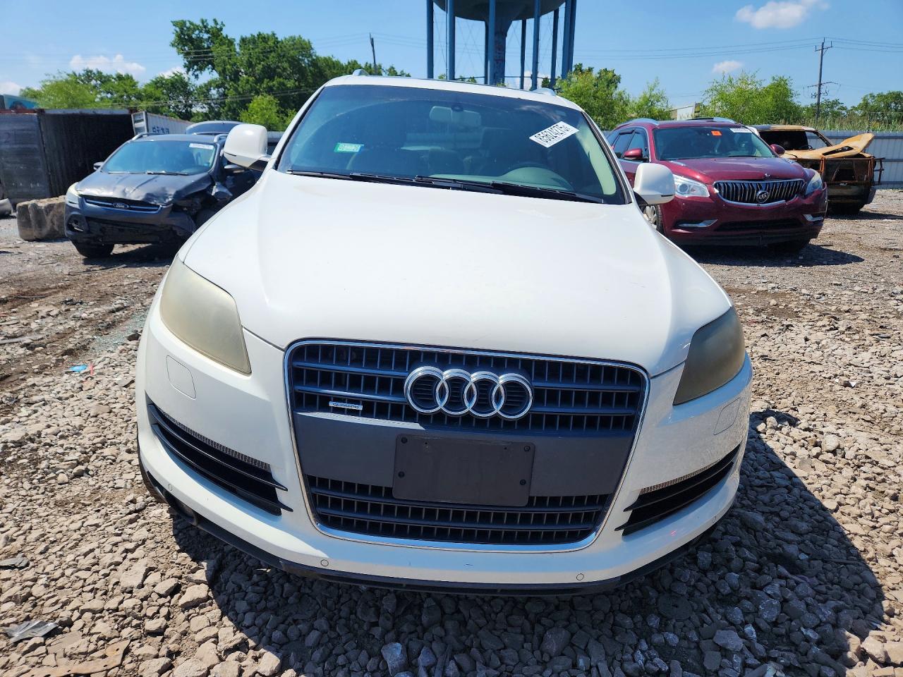 2009 Audi Q7 3.6 Quattro White vin: WA1AY74L59D025129