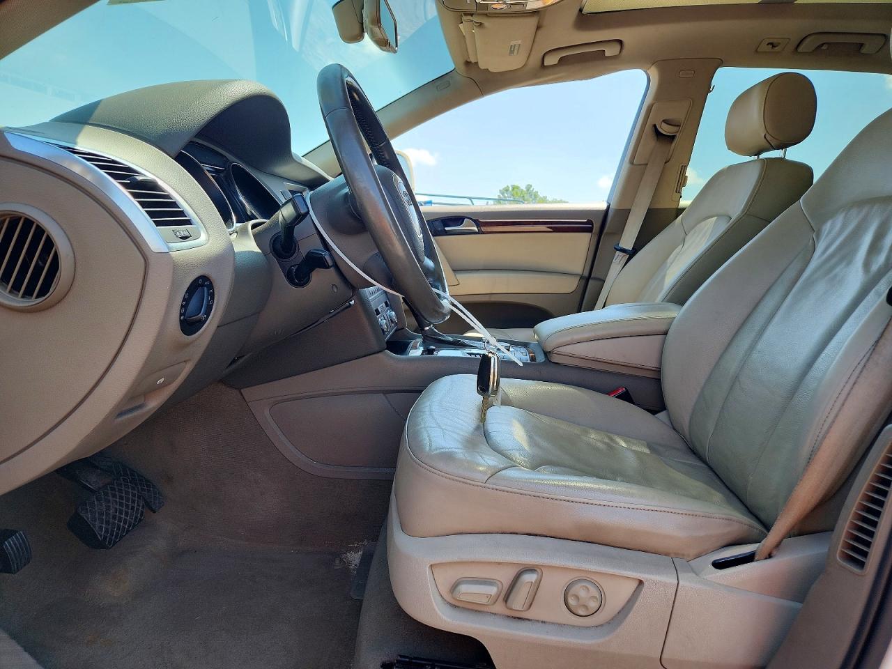 2009 Audi Q7 3.6 Quattro White vin: WA1AY74L59D025129