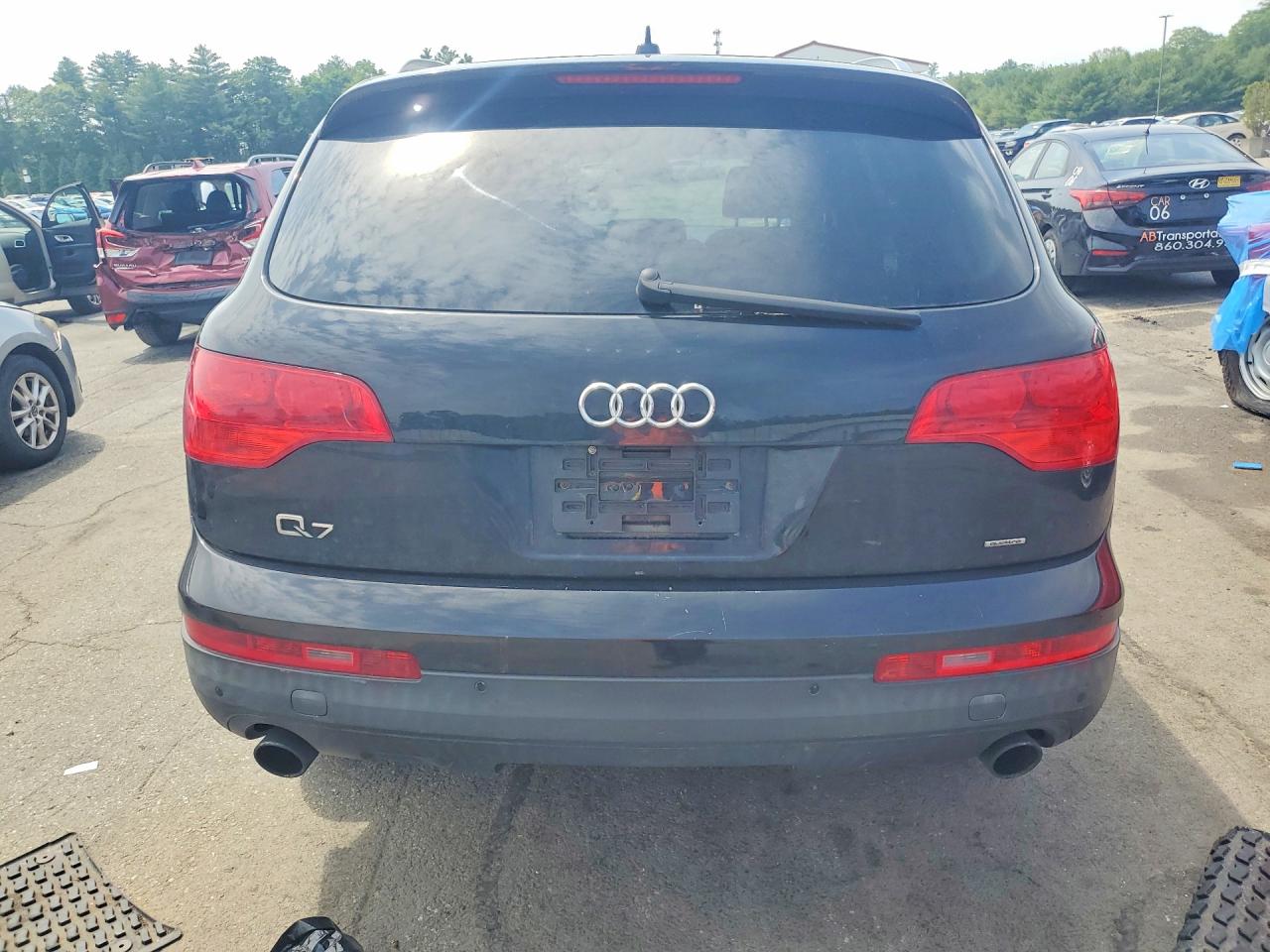 2009 Audi Q7 3.6 Quattro Black vin: WA1AY74L59D027737