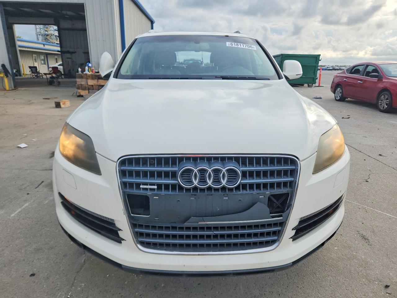 2009 Audi Q7 3.6 Quattro White vin: WA1AY74L69D014866