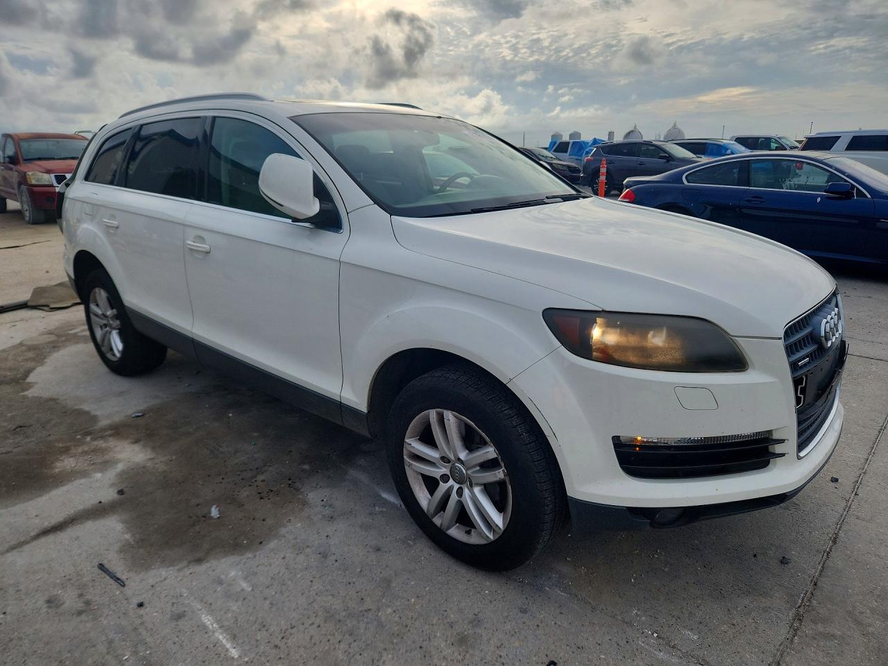 2009 Audi Q7 3.6 Quattro White vin: WA1AY74L69D014866
