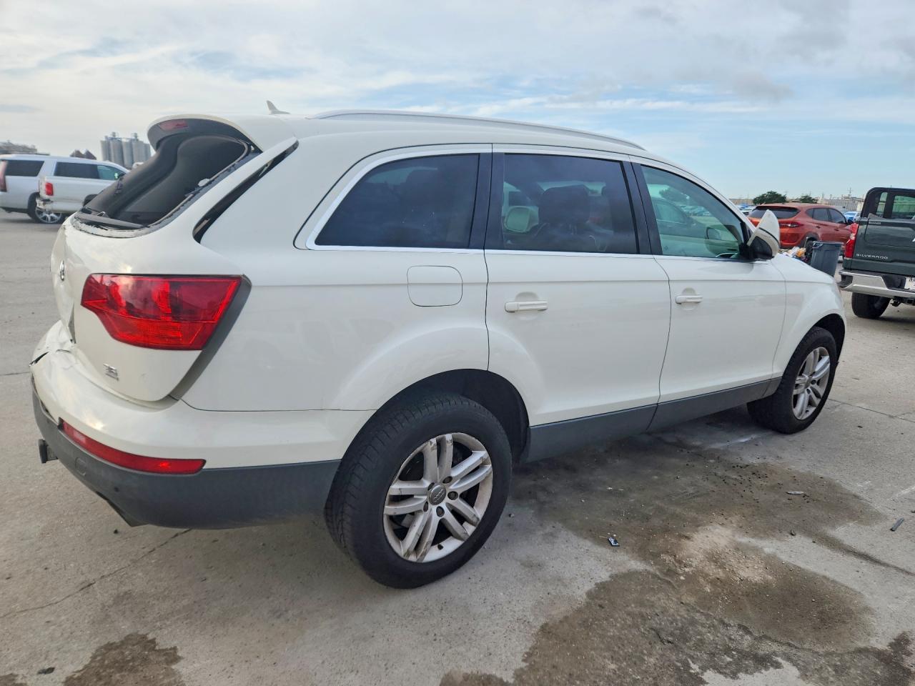 2009 Audi Q7 3.6 Quattro White vin: WA1AY74L69D014866