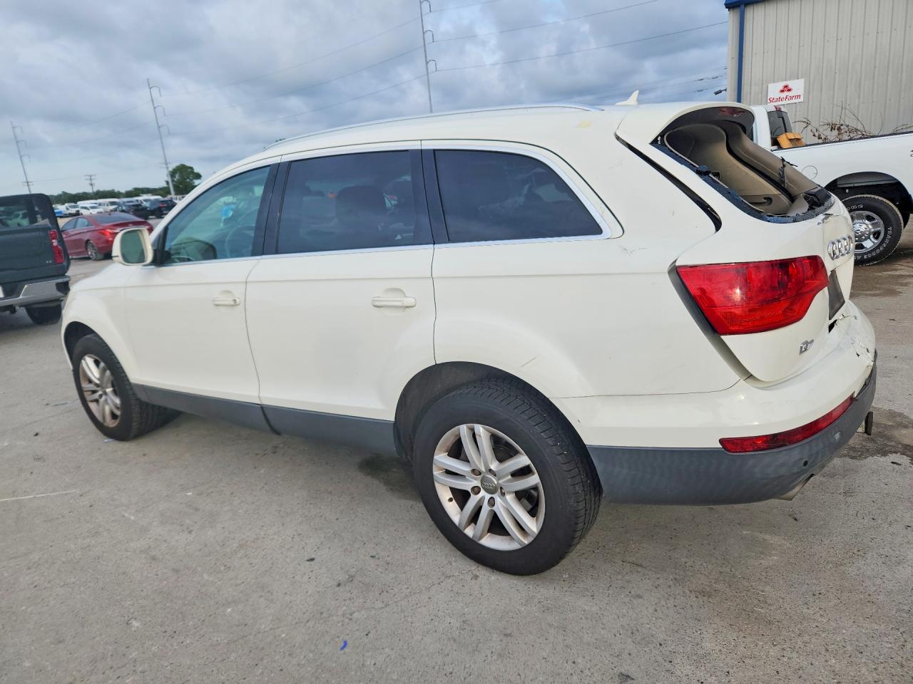 2009 Audi Q7 3.6 Quattro White vin: WA1AY74L69D014866