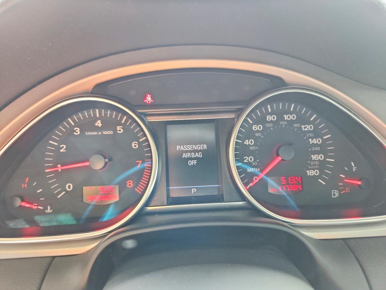2009 Audi Q7 3.6 Quattro Silver vin: WA1AY74L89D016795