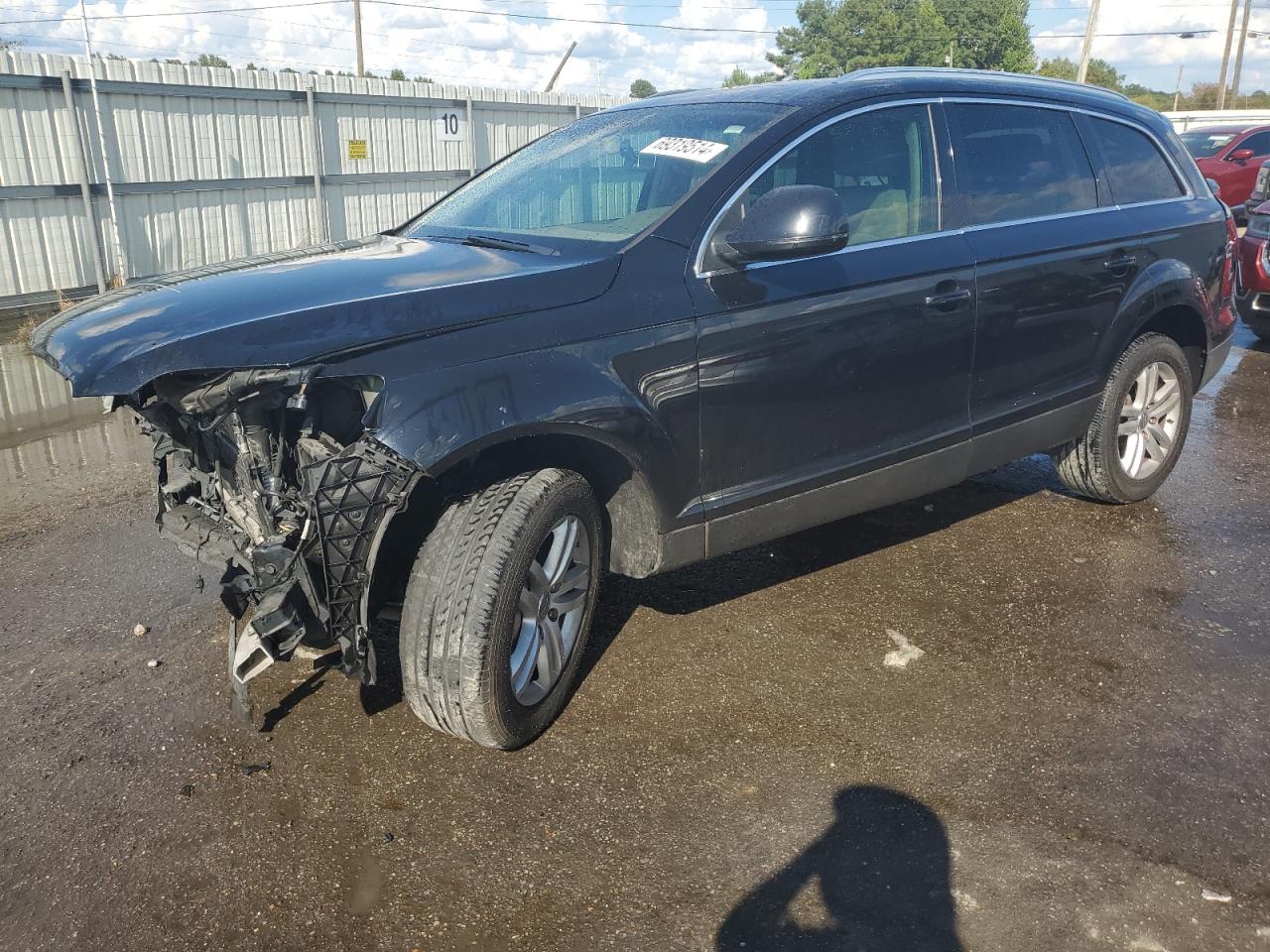 2009 Audi Q7 3.6 Quattro Black vin: WA1AY74L89D019583