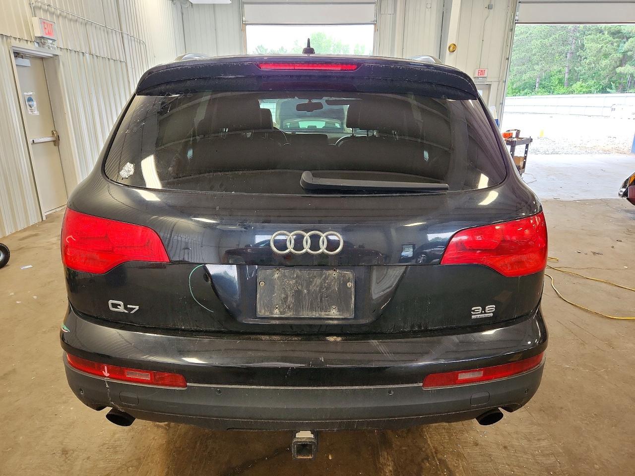2009 Audi Q7 3.6 Quattro Black vin: WA1AY74L89D026887