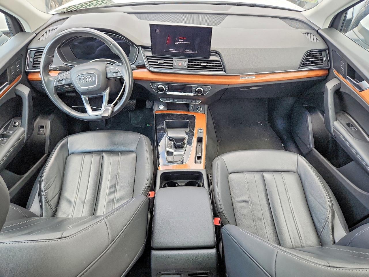 2021 Audi Q5 Premium Plus White vin: WA1BAAFY0M2019421