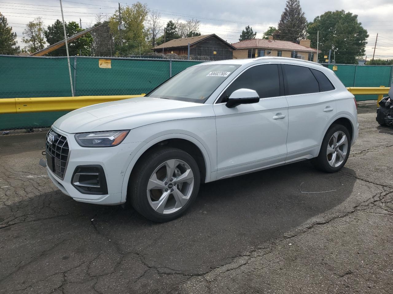 2021 Audi Q5 Premium Plus White vin: WA1BAAFY1M2055120