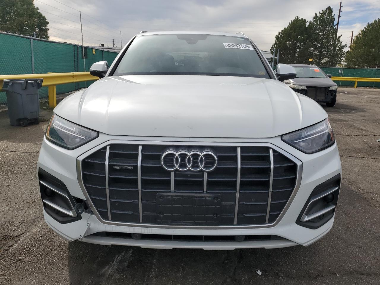 2021 Audi Q5 Premium Plus White vin: WA1BAAFY1M2055120