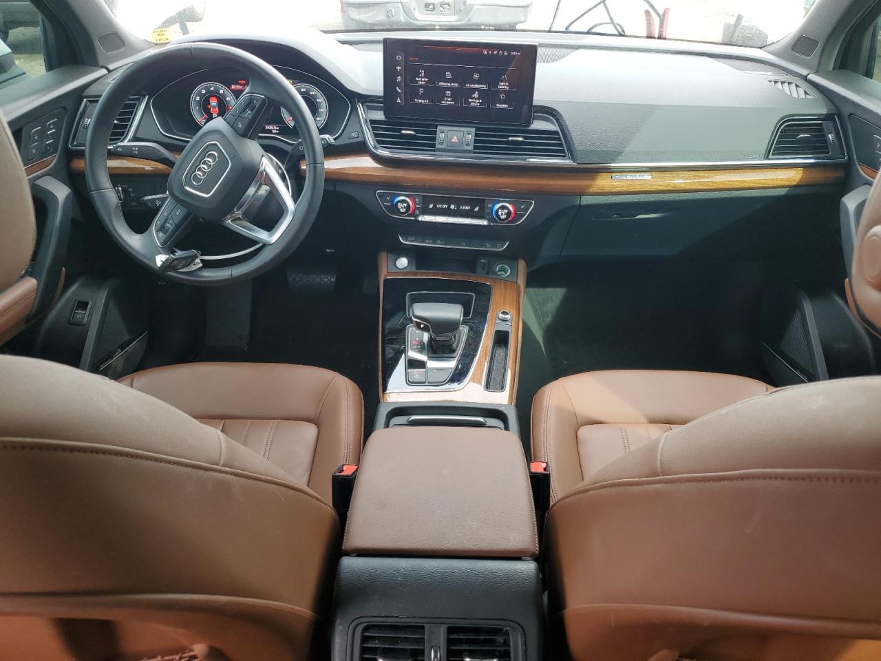2021 Audi Q5 Premium Plus White vin: WA1BAAFY1M2055120