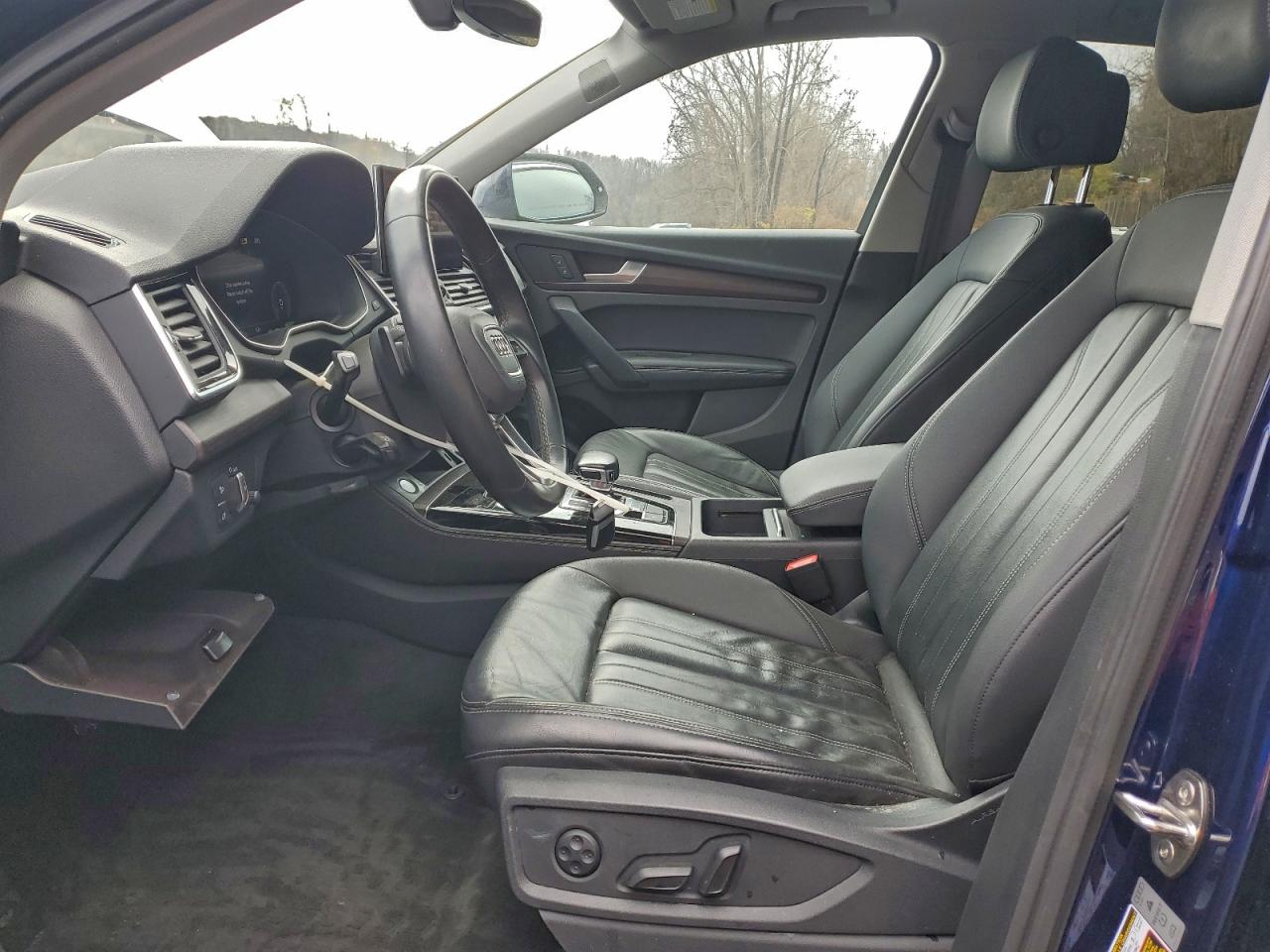 2021 Audi Q5 Premium Plus Blue vin: WA1BAAFY6M2059048