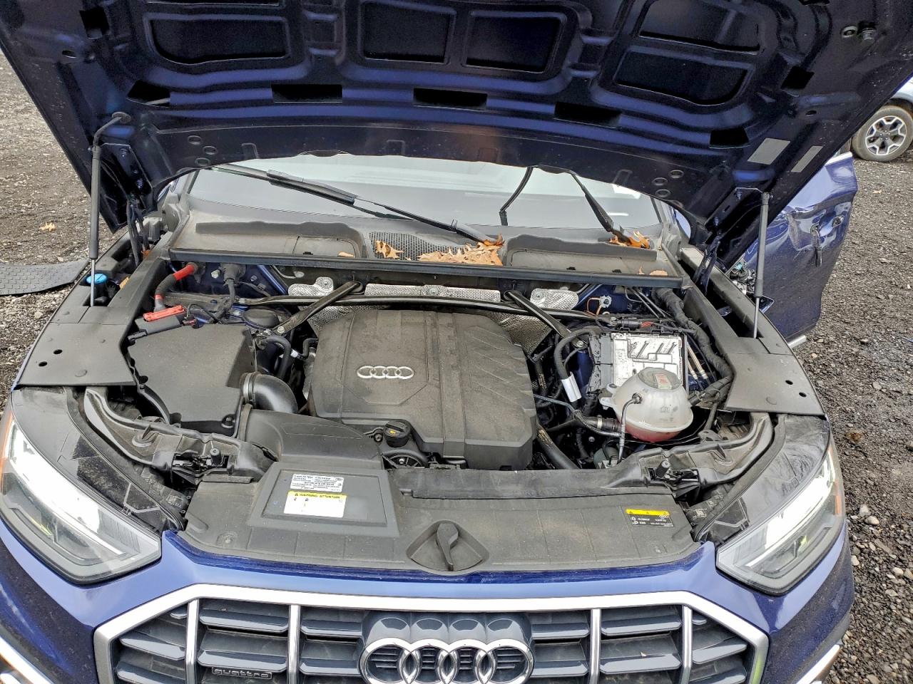 2021 Audi Q5 Premium Plus Blue vin: WA1BAAFY6M2059048