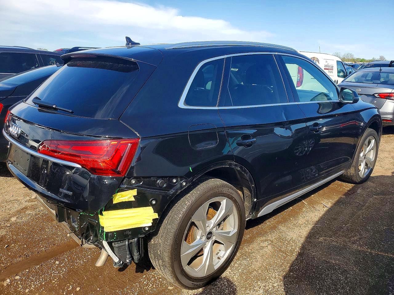 2021 Audi Q5 Premium Plus Black vin: WA1BAAFY8M2013253