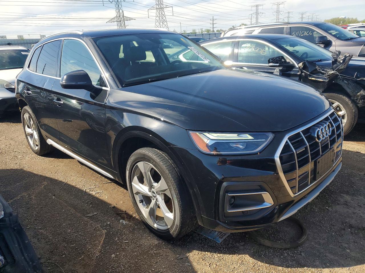 2021 Audi Q5 Premium Plus Black vin: WA1BAAFY8M2013253