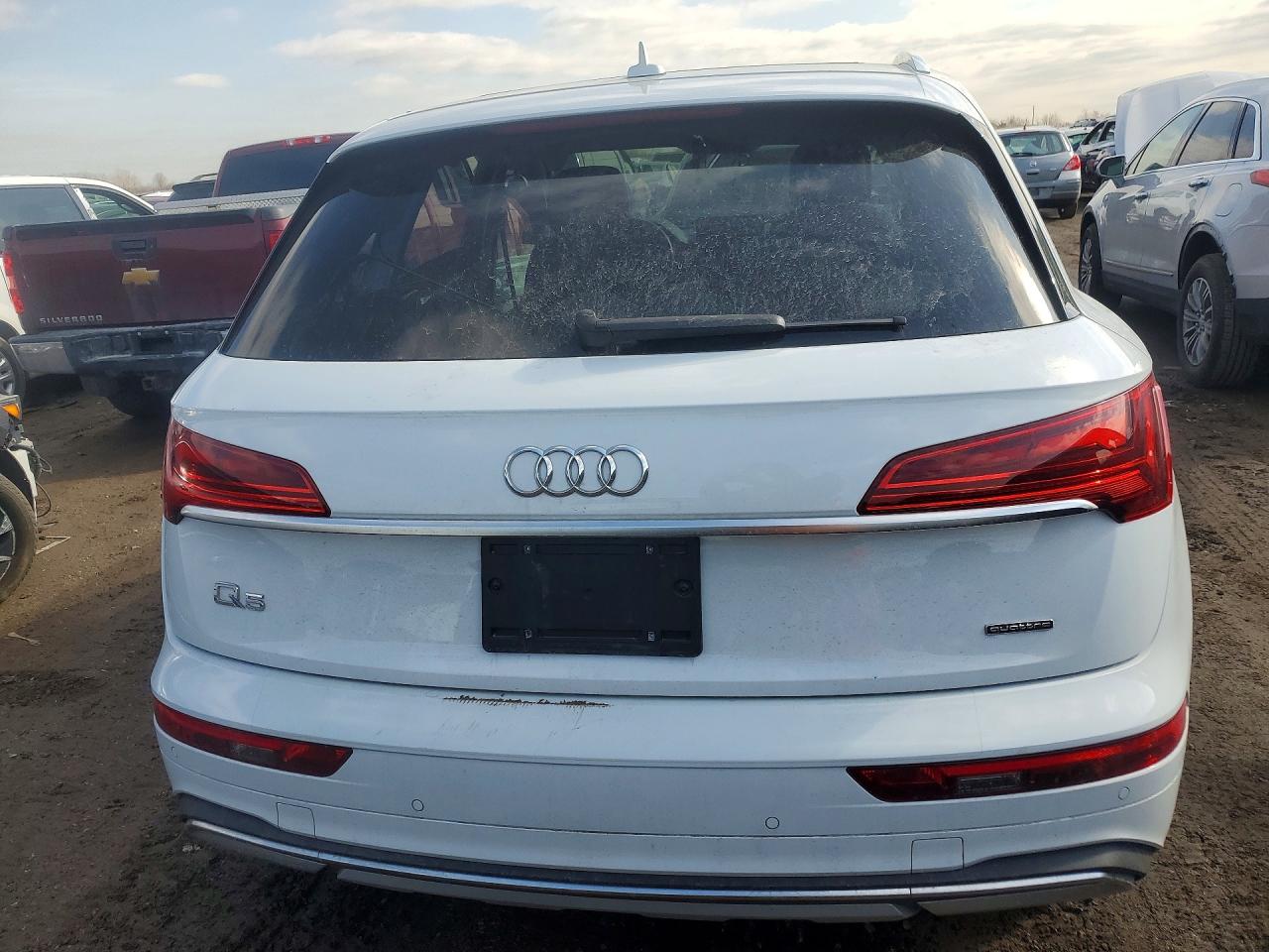 2021 Audi Q5 Premium Plus Белый vin: WA1BAAFY8M2086171