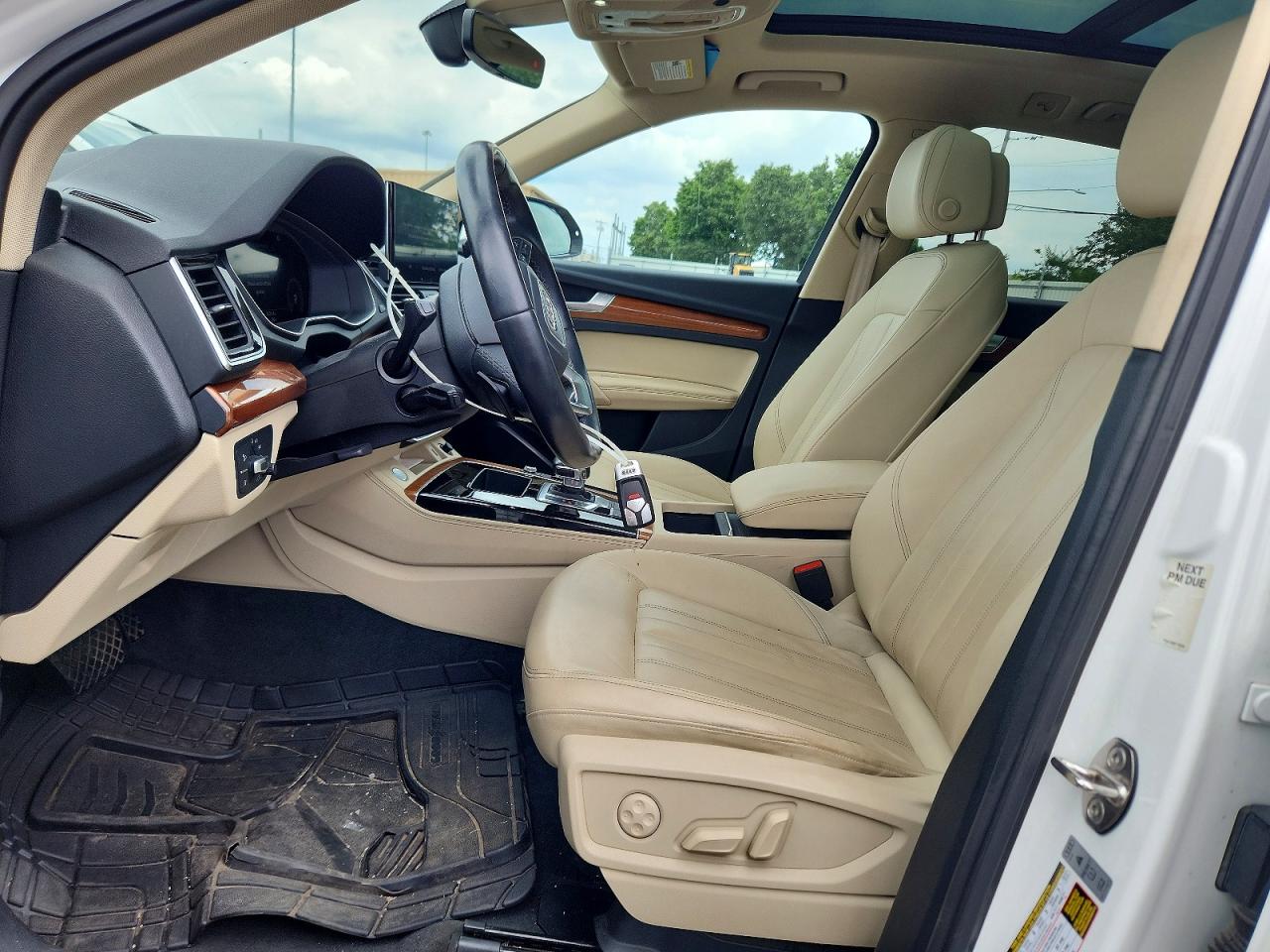 2021 Audi Q5 Premium Plus Белый vin: WA1BAAFY8M2104765