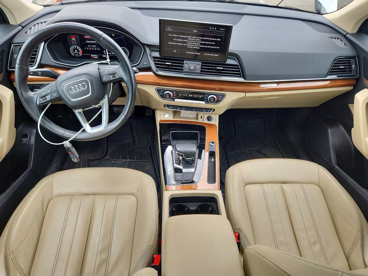 2021 Audi Q5 Premium Plus Белый vin: WA1BAAFY8M2104765