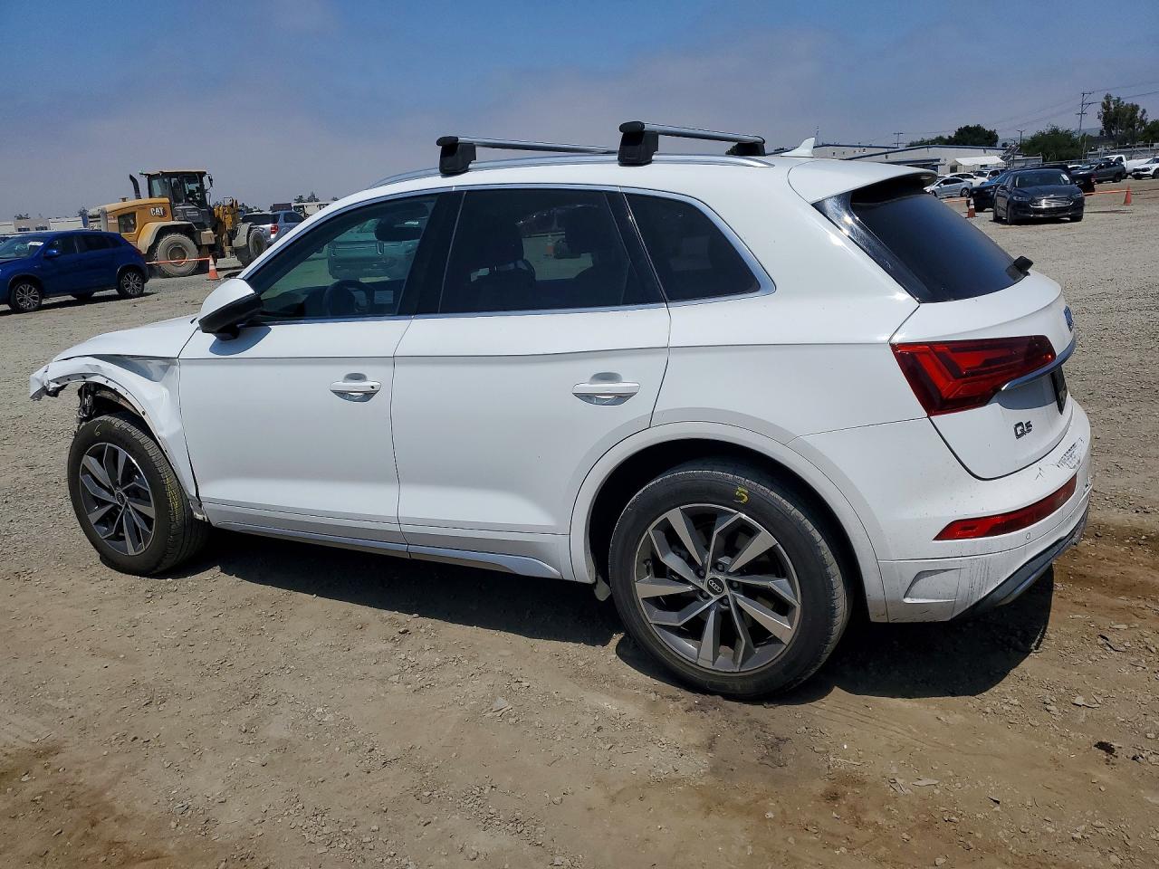 2021 Audi Q5 Premium Plus White vin: WA1BAAFY9M2019448
