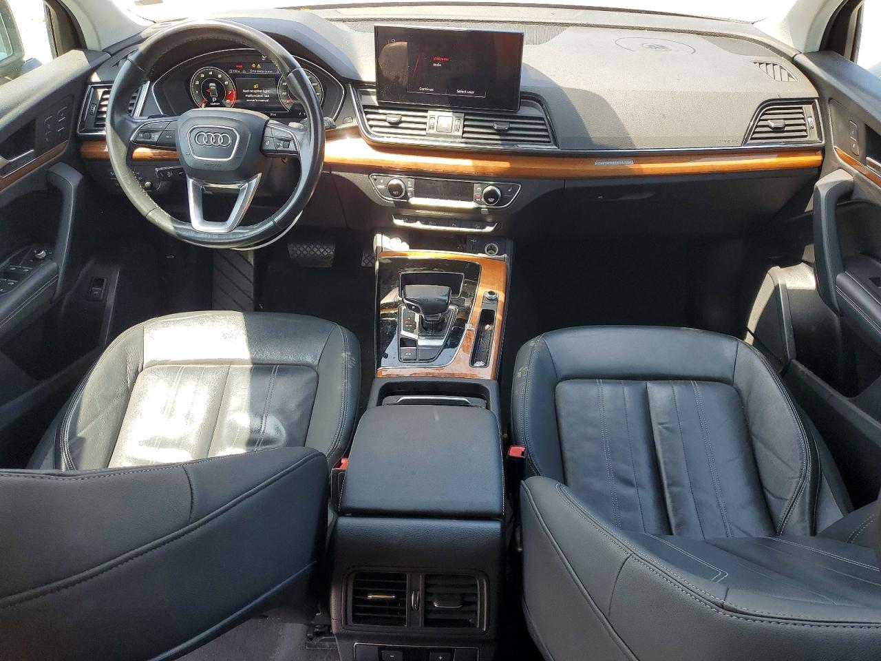 2021 Audi Q5 Premium Plus White vin: WA1BAAFY9M2019448