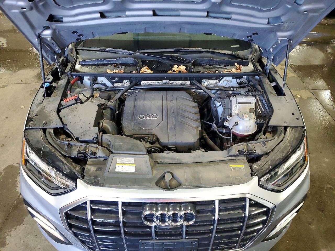 2022 Audi Q5 Premium Plus 40 Silver vin: WA1BBAFY3N2136070