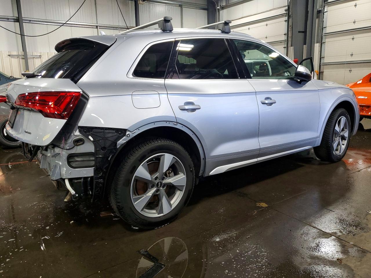 2022 Audi Q5 Premium Plus 40 Silver vin: WA1BBAFY3N2136070