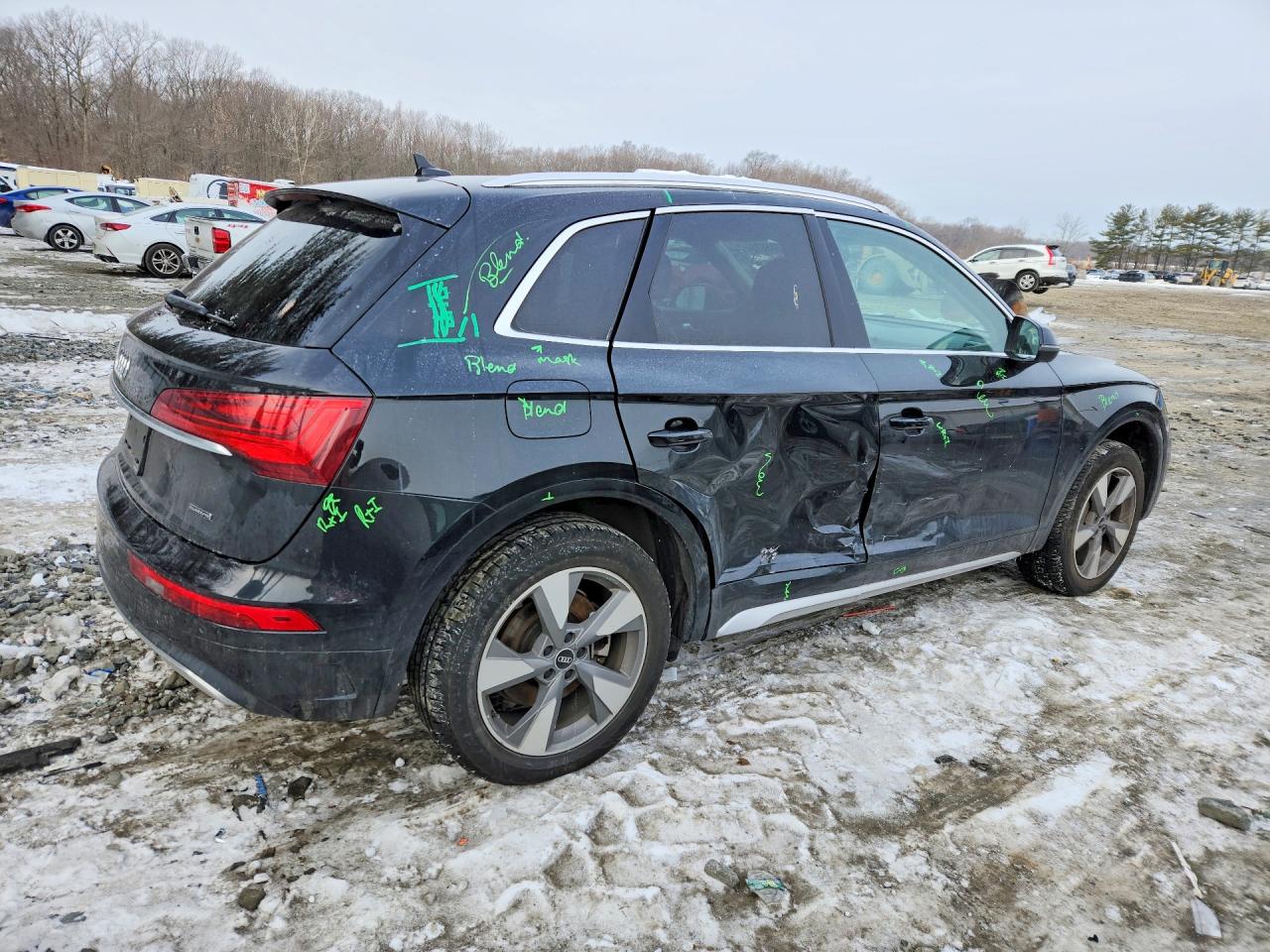 2022 Audi Q5 Premium Plus 40 Black vin: WA1BBAFY7N2120521