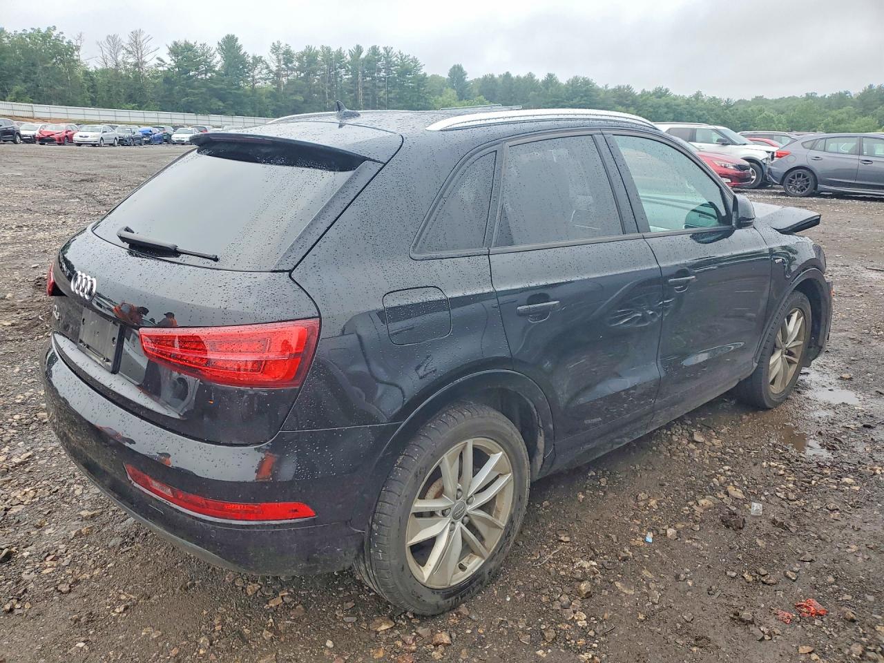 2018 Audi Q3 Black vin: WA1BCCFS3JR023001