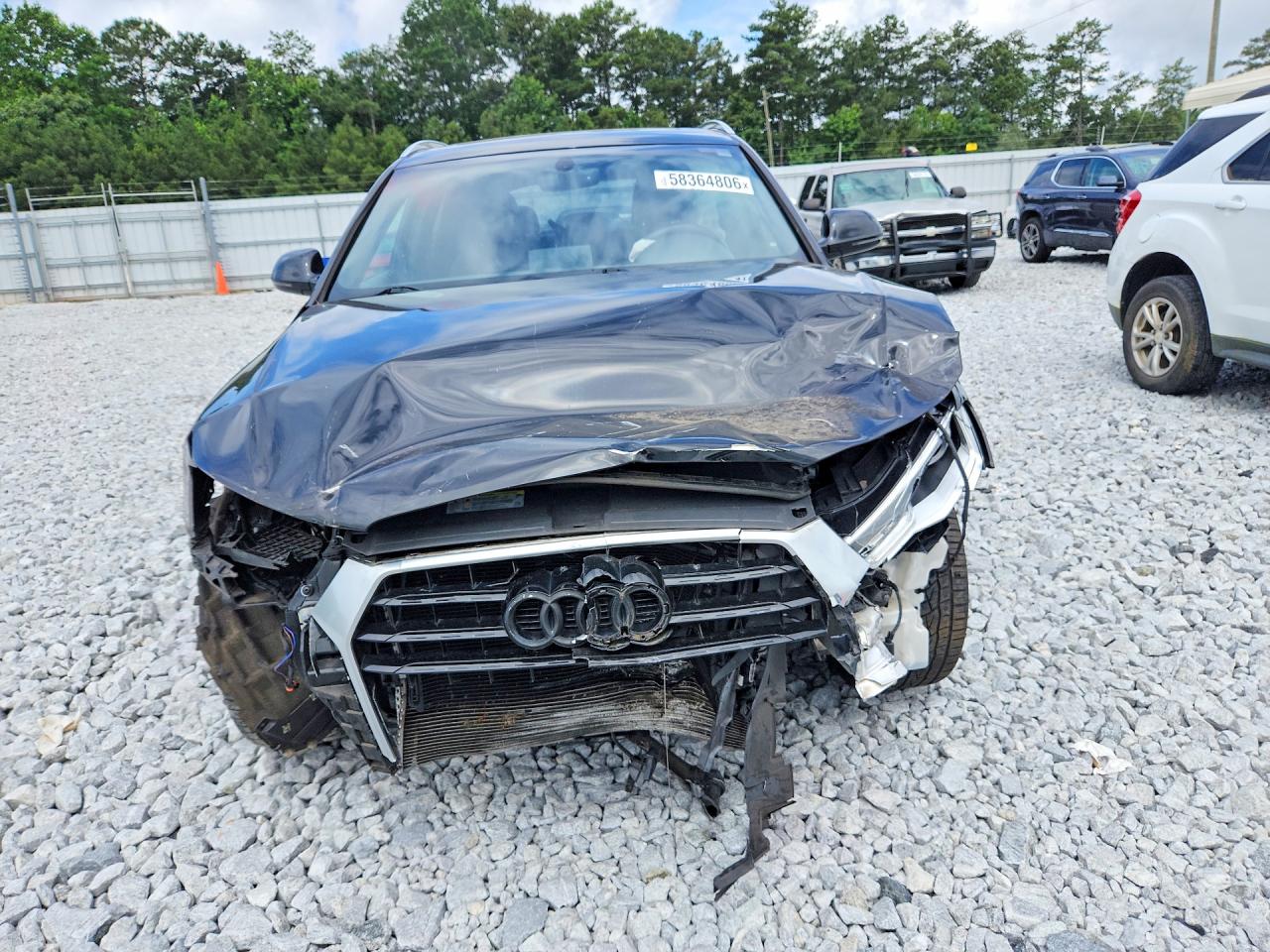 2018 Audi Q3 Premium Black vin: WA1BCCFS9JR020278