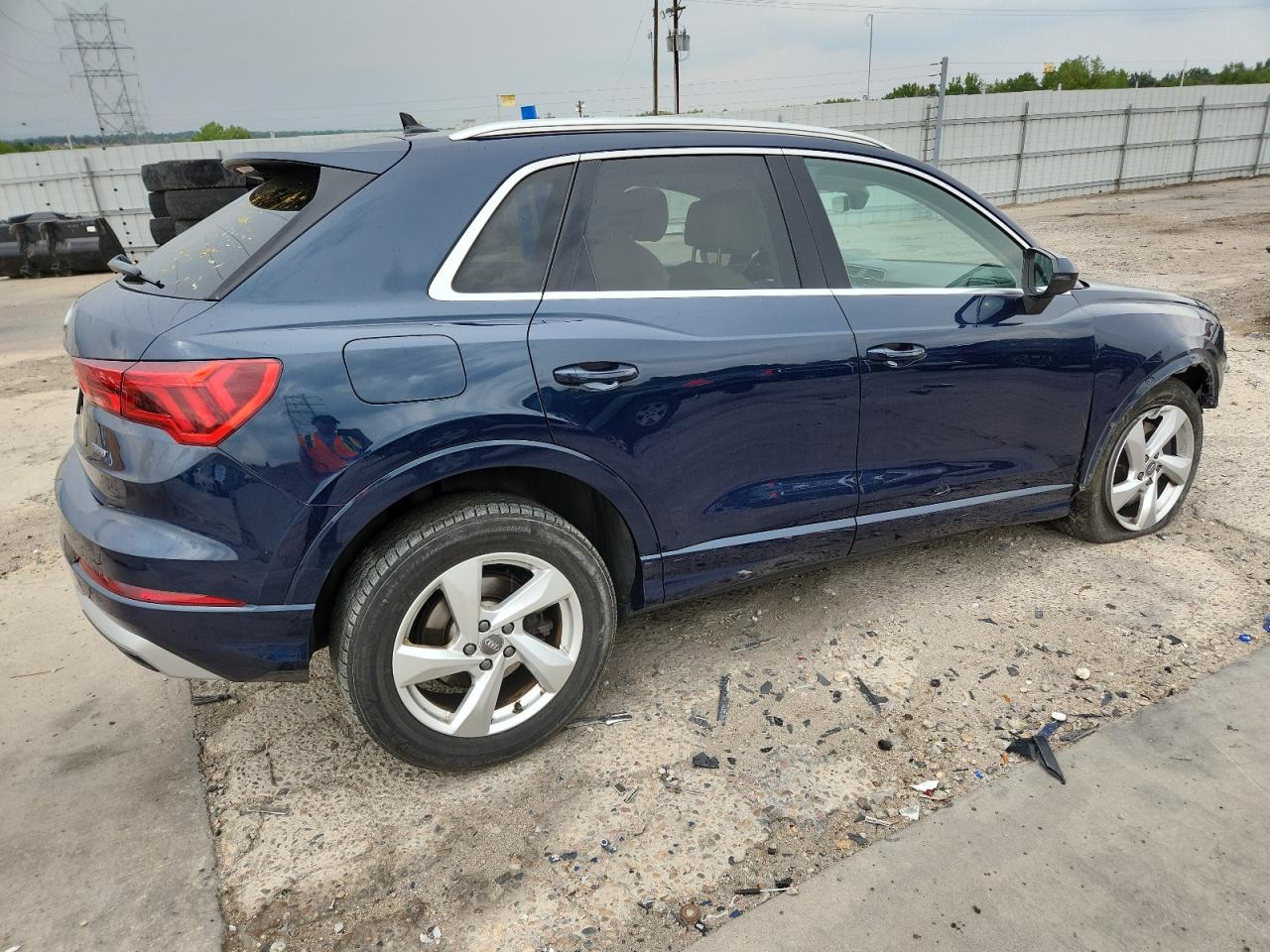 2020 Audi Q3 Premium Plus Blue vin: WA1BECF31L1056955