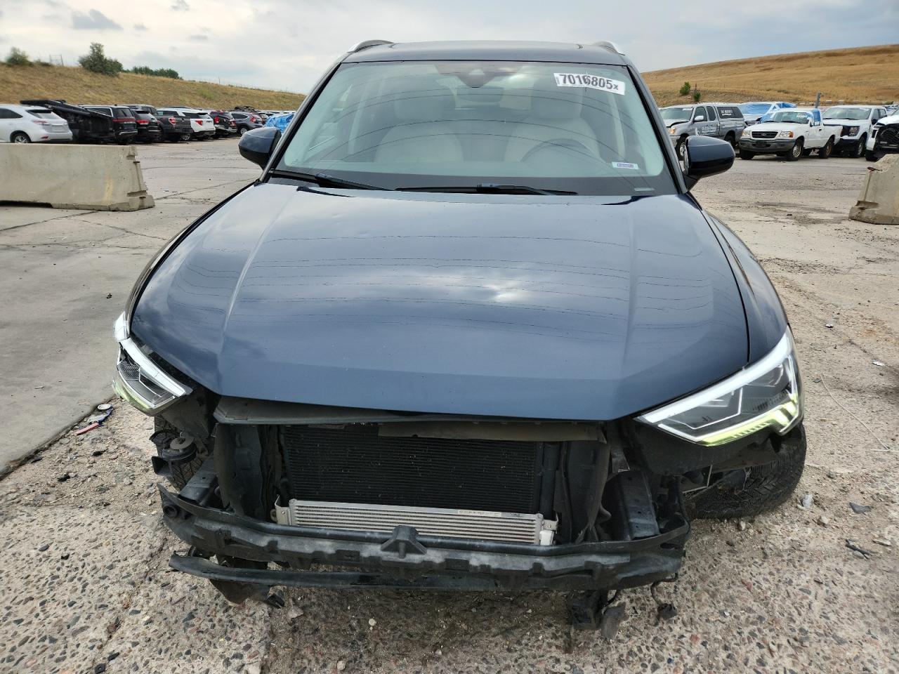 2020 Audi Q3 Premium Plus Blue vin: WA1BECF31L1056955