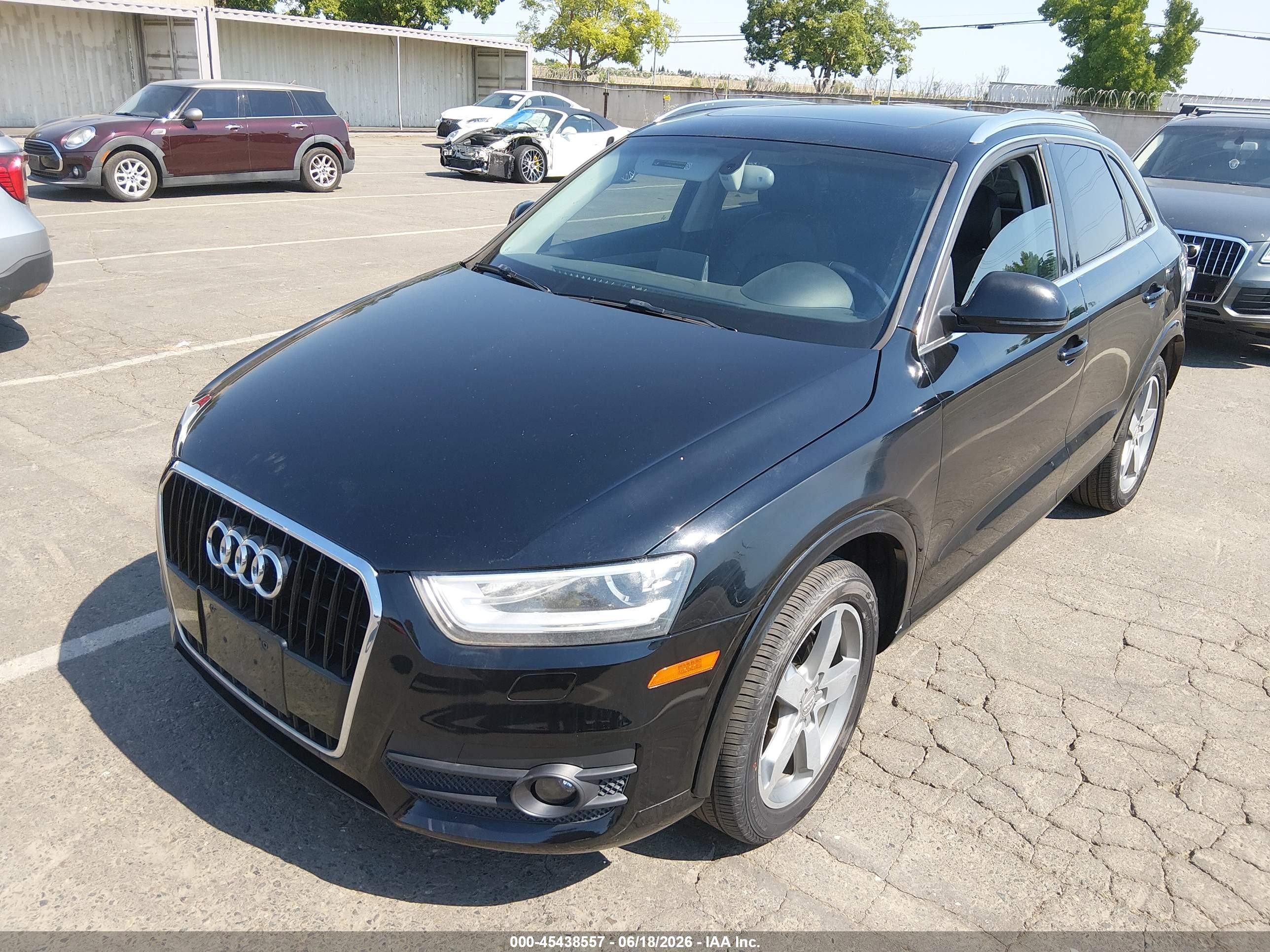 2015 Audi Q3 2.0t Premium Plus Black vin: WA1BFCFS4FR011938