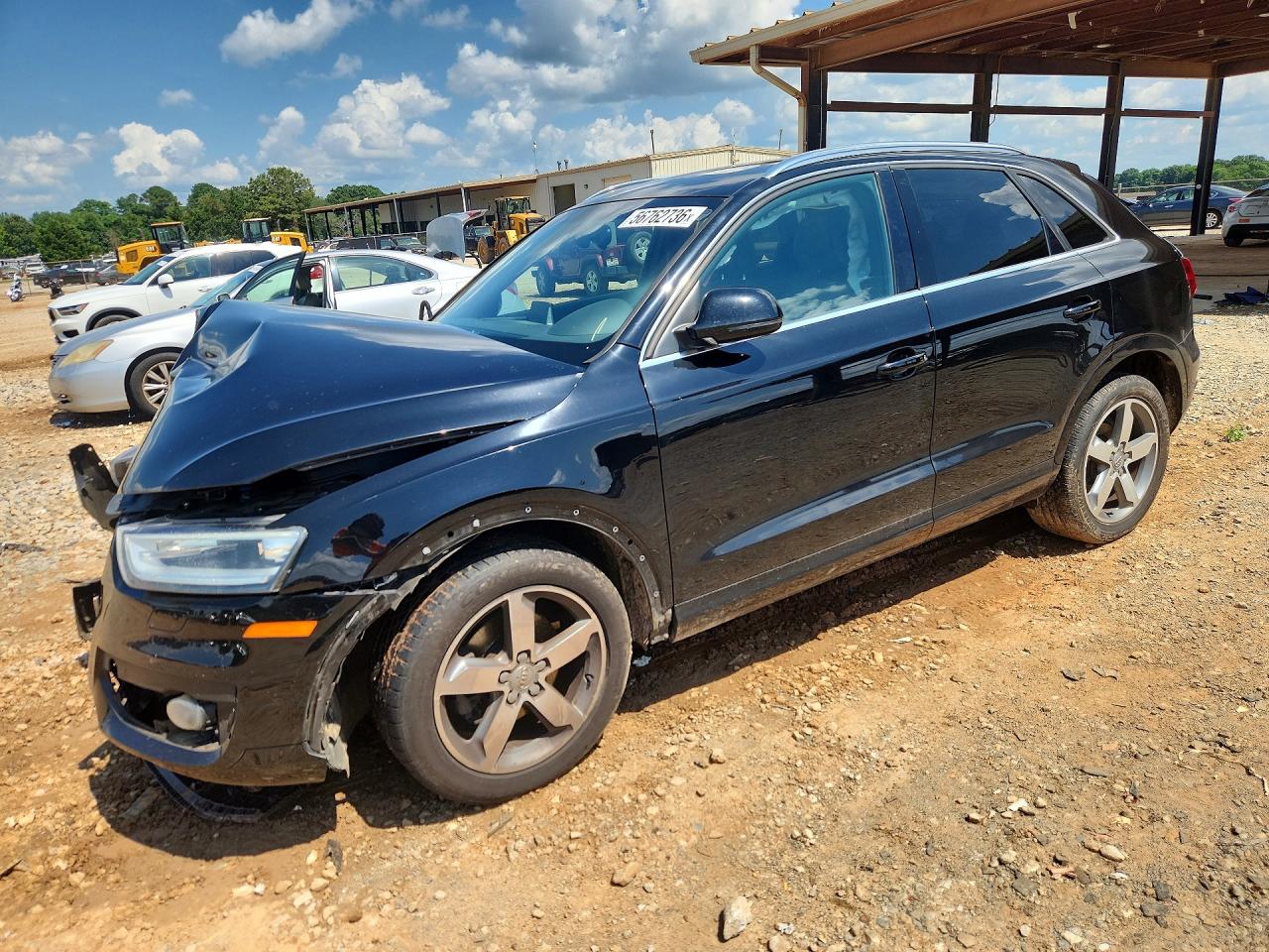 2015 Audi Q3 Premium Plus Черный vin: WA1BFCFS5FR003489