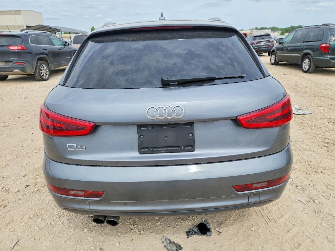 2015 Audi Q3 Premium Plus Silver vin: WA1BFCFSXFR005948