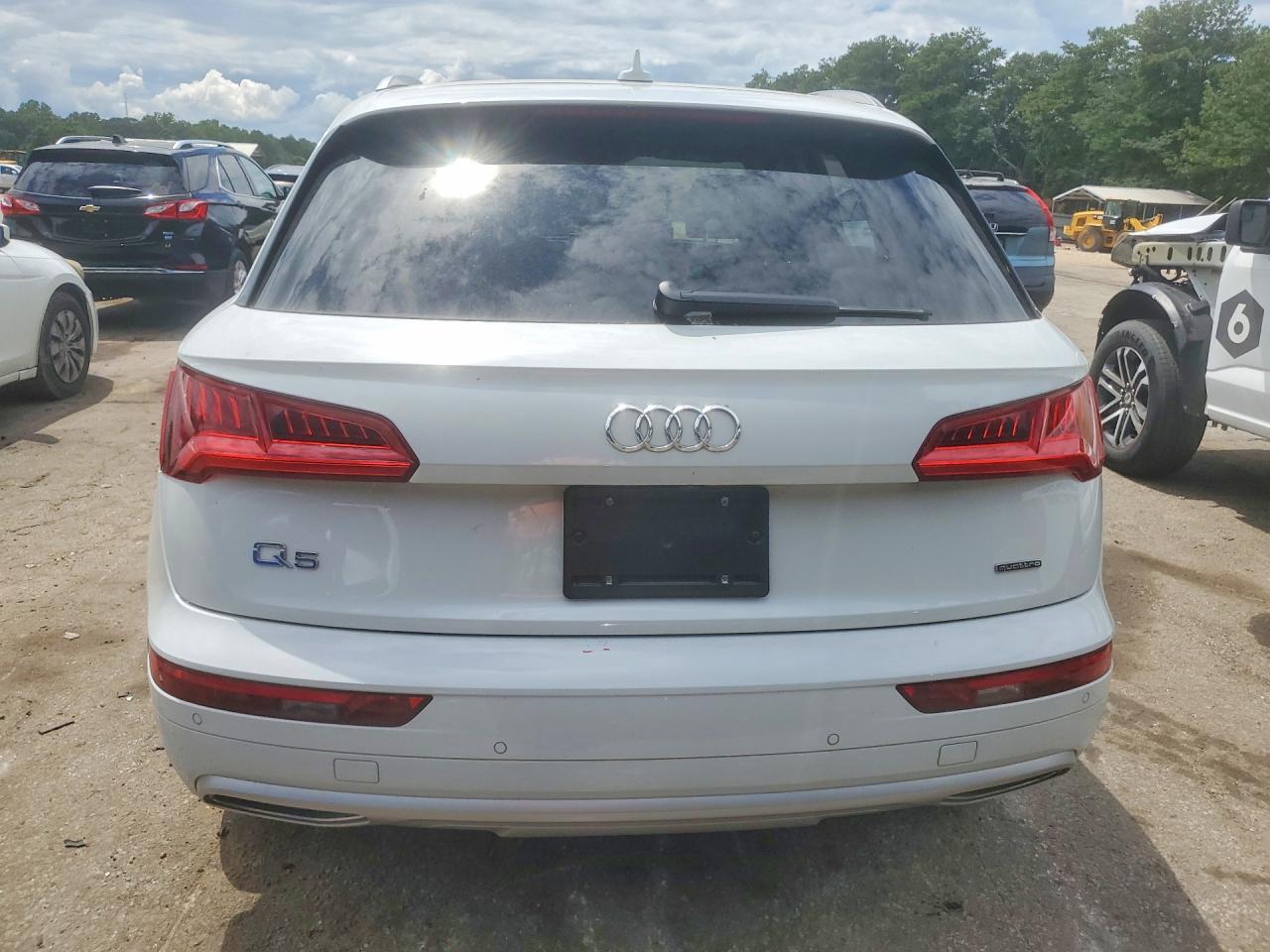 2020 Audi Q5 Premium Plus Белый vin: WA1BNAFY0L2108053