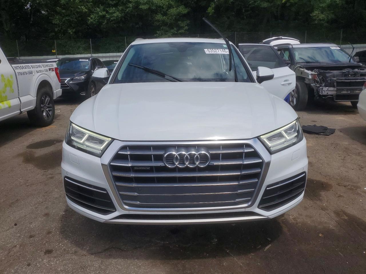 2020 Audi Q5 Premium Plus Белый vin: WA1BNAFY0L2108053
