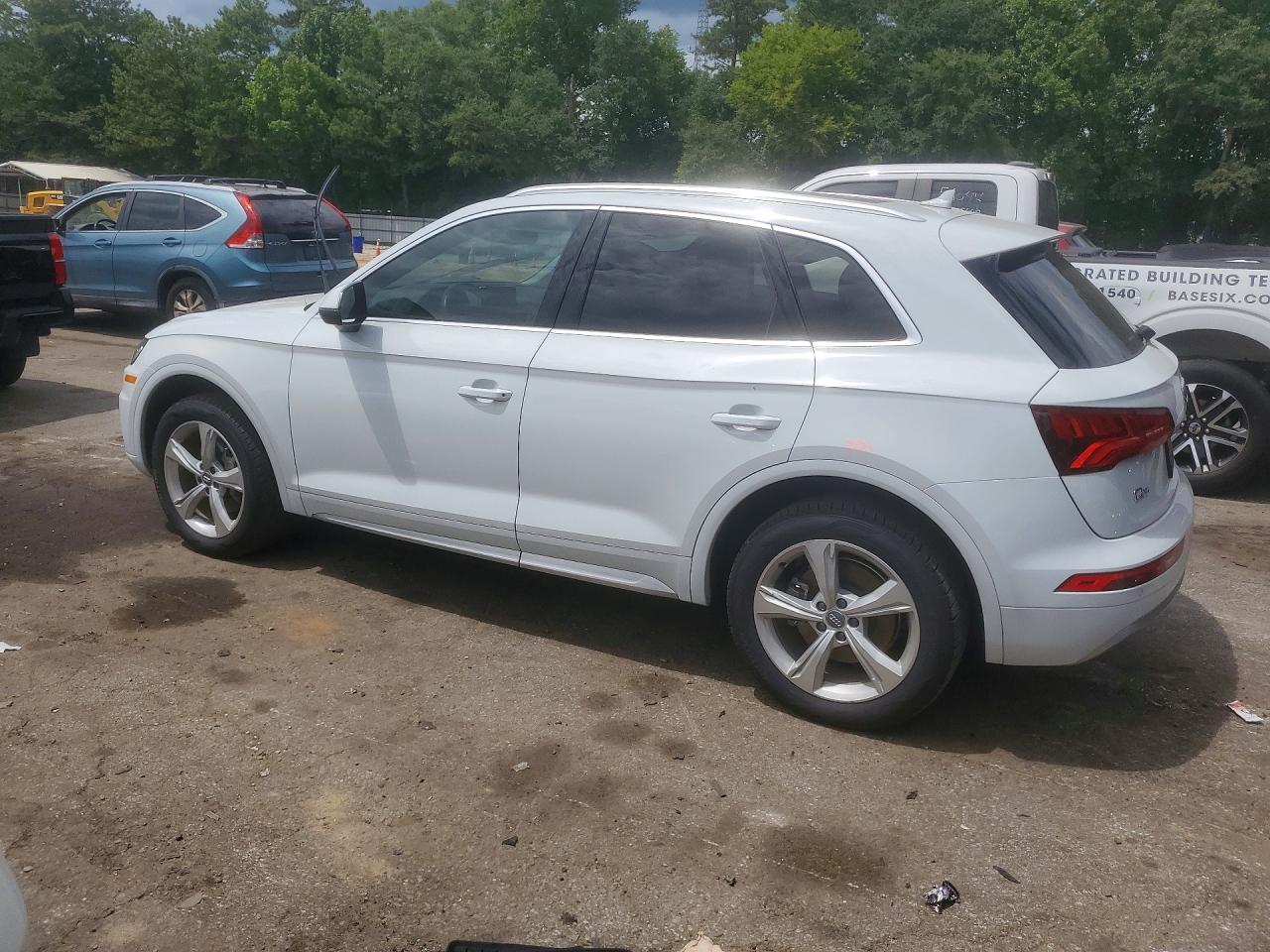 2020 Audi Q5 Premium Plus Белый vin: WA1BNAFY0L2108053