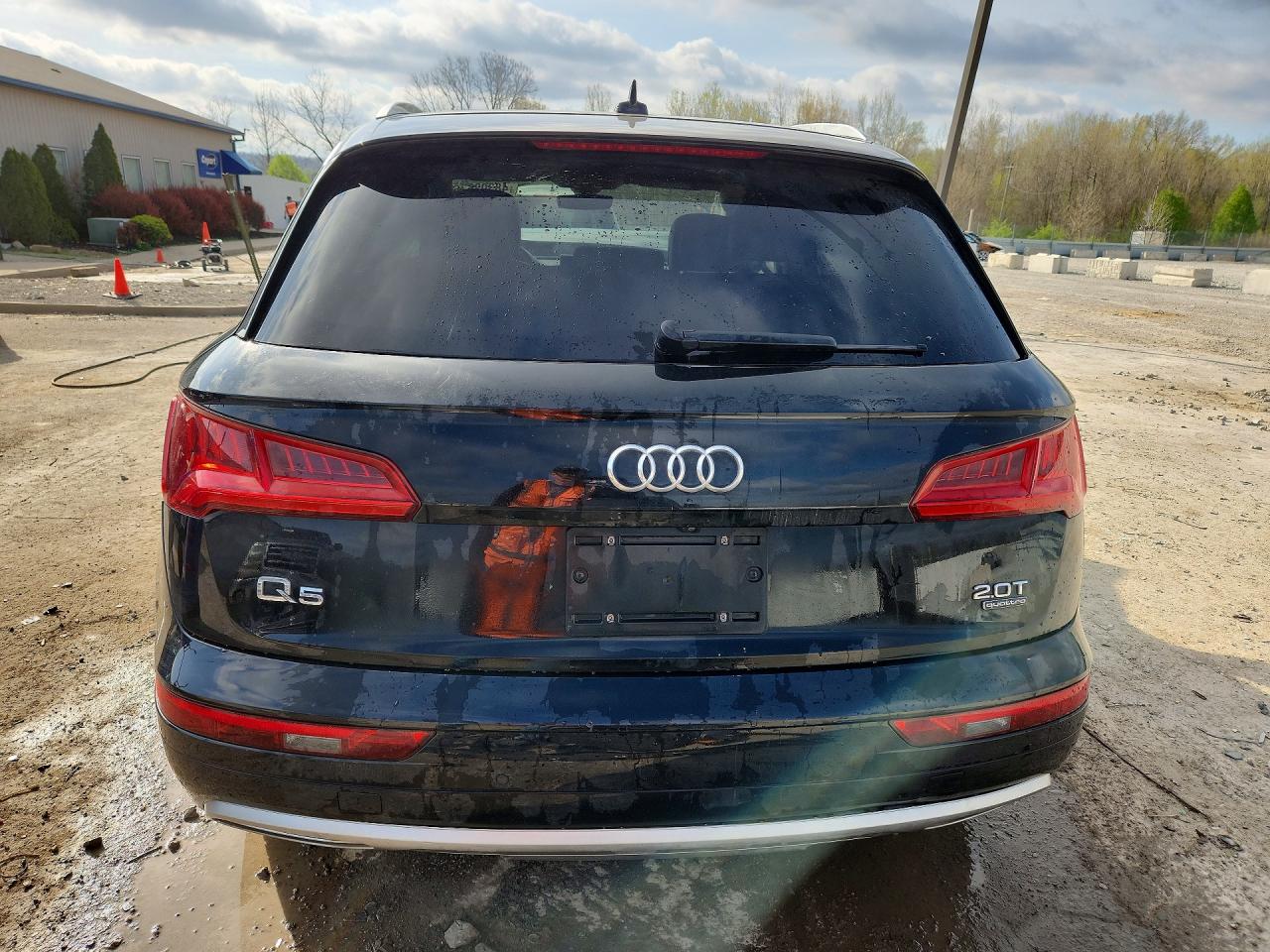2018 Audi Q5 Premium Plus Black vin: WA1BNAFY1J2008749