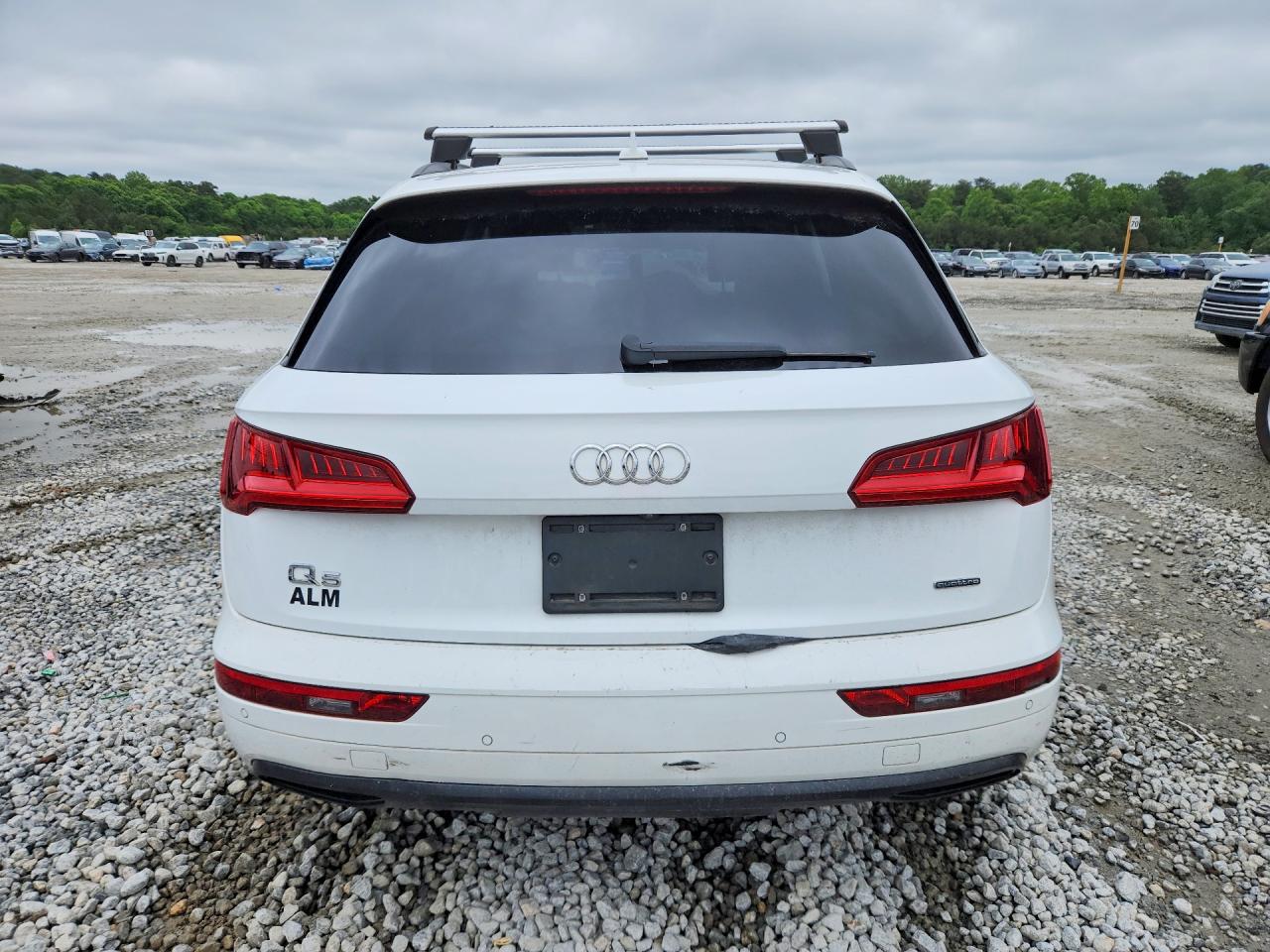 2019 Audi Q5 Premium Plus White vin: WA1BNAFY1K2021048